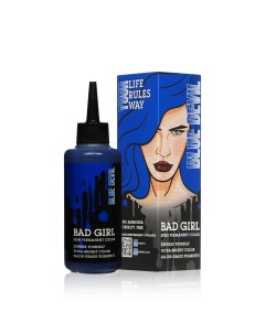 Оттеночный бальзам для волос Blue devil 150мл Bad girl