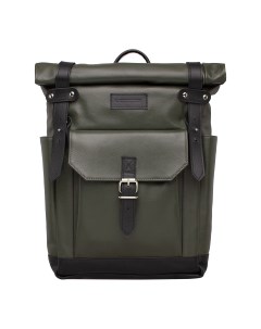 Кожаный рюкзак для ноутбука Eliot Green Black Lakestone