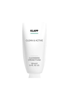 Очищающая крем пенка Cleansing Cream Foam 100 мл Clean active Klapp