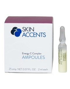 Энергонасыщающий концентрат с витамином C Energy C Complex 25 x 2 мл Skin Accents Inspira cosmetics