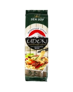 Лапша пшеничная Udon 300 гр пакет Sen soy