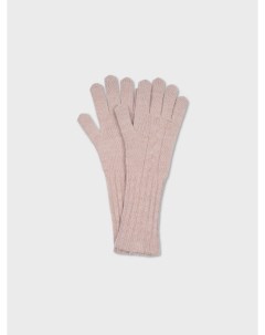 Перчатки из шерсти розового оттенка Elis