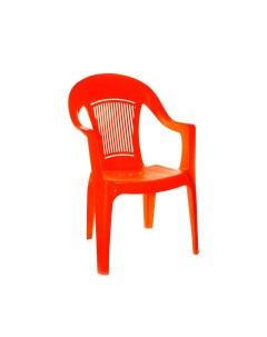 Кресло пластик 90х55х58 см красное Элластик пласт