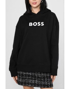Худи с логотипом бренда Boss
