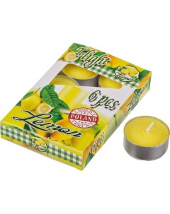 Набор свечей Лимон 6 шт Adpal