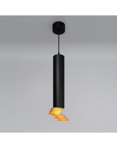 Подвесной светильник DLN103 GU10 черный золото Elektrostandard
