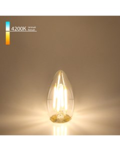 Светодиодная лампа Свеча BLE2706 F 9W 4200K E27 C35 прозрачный Elektrostandard