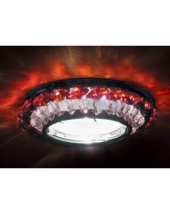 Встраиваемый светильник DL062 02 1 6 crystal red Donolux