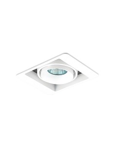 Встраиваемый светильник DL18615 01WW SQ White Black Donolux