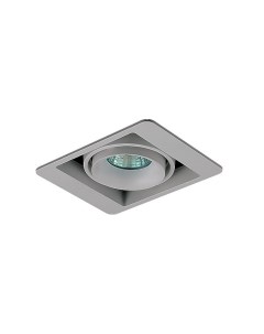 Встраиваемый светильник DL18615 01WW SQ Silver Grey Black Donolux