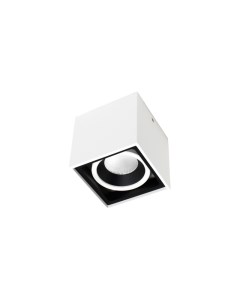 Накладной светильник DL18415 11WW SQ White Black Dim Donolux