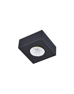 Влагозащищенный светильник DL18812 7W Black SQ Donolux