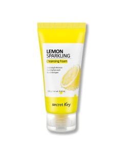 Пенка для умывания с экстрактом лимона LEMON SPARKLING Cleansing Foam 120 Secret key