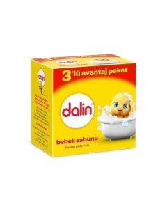 Детское мыло кусковое гипоаллергенное с первых дней 300 Dalin