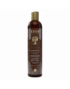 Шампунь для волос восстанавливающий с кератином и пептидами шелка Chocolate DETOX 350 Eden