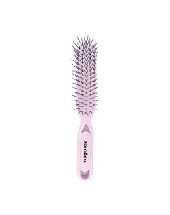 Расческа для распутывания волос пастельно сиреневая Detangler Hairbrush for Wet Dry Hair Pastel Lila Solomeya