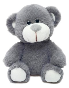Мягкая игрушка Медвежонок сильвестр цвет серый 20 см Unaky soft toy
