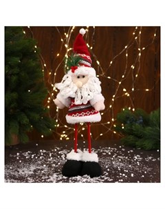 Мягкая игрушка Дед мороз с ёлочкой длинные ножки 14 36 см Nnb