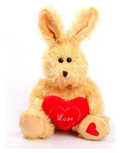 Мягкая игрушка Кролик с сердцем Nnb