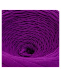 Пряжа трикотажная широкая 100м 330гр ширина 7 9 мм Фиолетовый Елена и ко