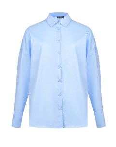 Голубая офисная рубашка Dan maralex