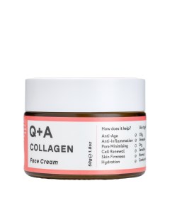 Антивозрастной крем для лица Collagen 50 гр Q+a