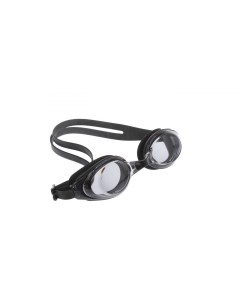 Очки для плавания серия Регуляр черные цвет линзы серый SF 0392 Nobrand
