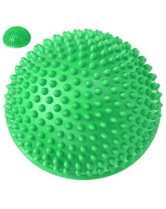 Полусфера массажная круглая надувная C33513 3 зеленый ПВХ d 16 см Sportex