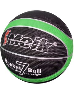 Мяч баскетбольный Sportex MK2310 C28682 2 р 7 черный зеленый Meik