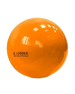 Мяч для художественной гимнастики однотонный d19см оранжевый Nobrand