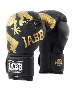 Боксерские перчатки JE 4070 Asia Gold Dragon черный 10oz Jabb