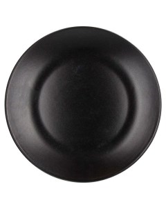 Тарелка обеденная Tatami Nero 26см черная Tognana