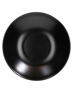 Тарелка суповая Tatami Nero 22см черная Tognana