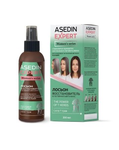 Лосьон для восстановления натурального цвета волос Сила 7 трав 200 мл Women s series Asedin expert