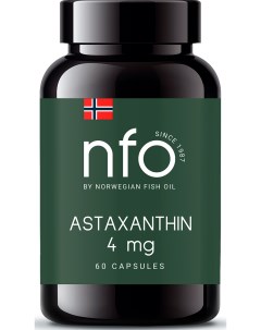 Астаксантин 60 капсул Витамины Norwegian fish oil