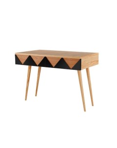 Консоль woo desk черный 80x84x35 см Woodi