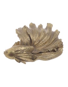 Декор настольный рыба lac золотой 21x18x8 см To4rooms