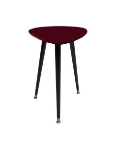 Приставной столик капля красный 43x58x50 см Woodi