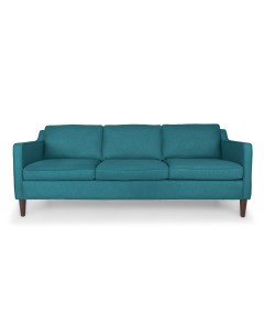 Трехместный диван грейс l синий 205x81x89 см Vysotkahome