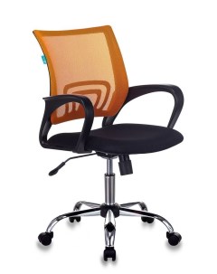 Кресло бюрократ оранжевый 58x89x60 см Stool group
