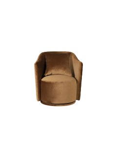 Кресло вращающееся verona basic золотой 70x80x77 см Garda decor