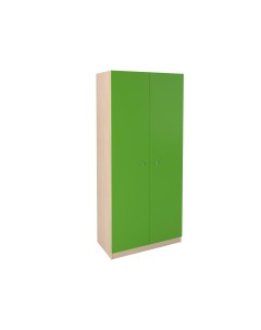Шкаф прямой 45 дуб молочный салатовый зеленый 90x45x200 см Рв-мебель