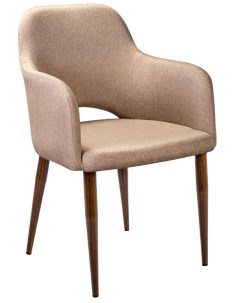 Кресло ledger сканди коричневый 56x87x60 см Outdoor