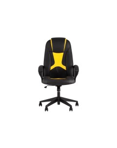 Кресло игровое topchairs st cyber 8 желтый 65x111x77 см Stool group