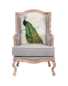 Кресло королевская птица серый 64x106x66 см Object desire