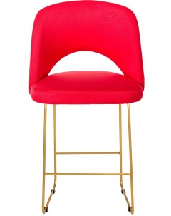 Кресло lars красный 49x76x58 см R-home