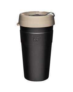 Термокружка thermal l umbra черный 9x16x9 см Keepcup