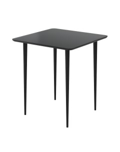 Стол спутник квадро черный 70x74x70 см Woodi