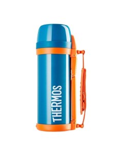 Термос FDH Stainless Steel Vacuum Flask 657268 синий оранжевый Thermos