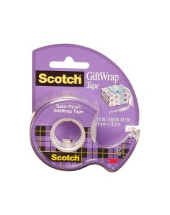 Клейкая лента Scotch GiftWrap 15 7100093925 3m